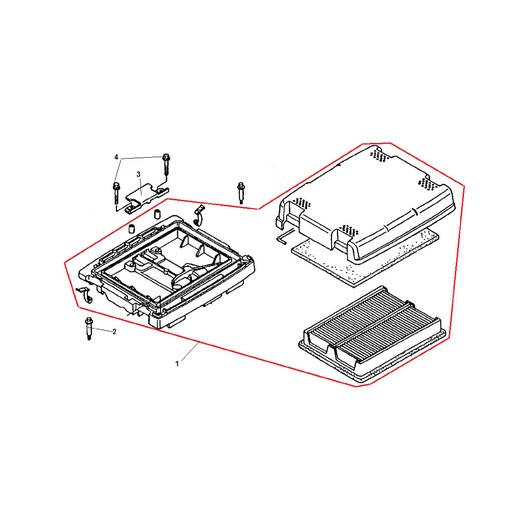 Воздушный фильтр Champion GG11000E